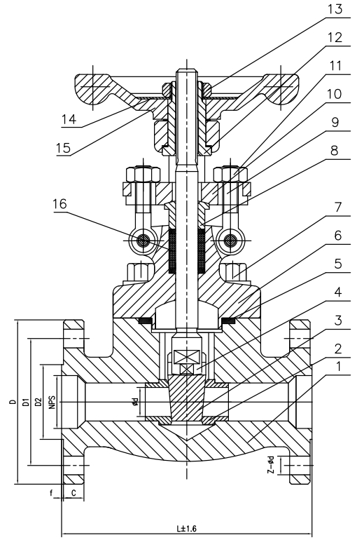 задвижка клиновая кованая API 602.jpg