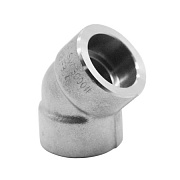 Отвод нержавеющий 45° ASME B16.11