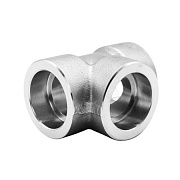 Тройник равнопроходной нержавеющий ASME B16.11