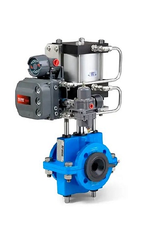 Задвижка шланговая для абразивных пульп