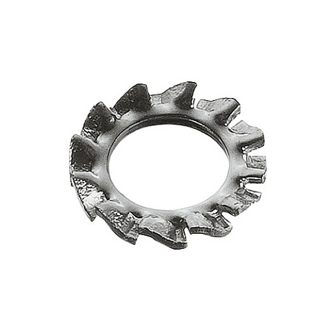 Шайба зубчатая нержавеющая DIN 6798