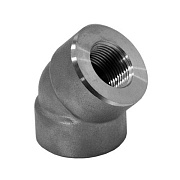 Отвод резьбовой 45° ASME B16.11