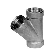Тройник косой 45° ASME B16.11