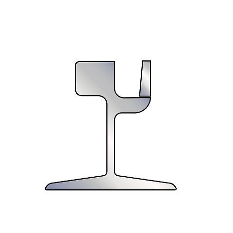 Рельс желобчатый тип R EN 14811