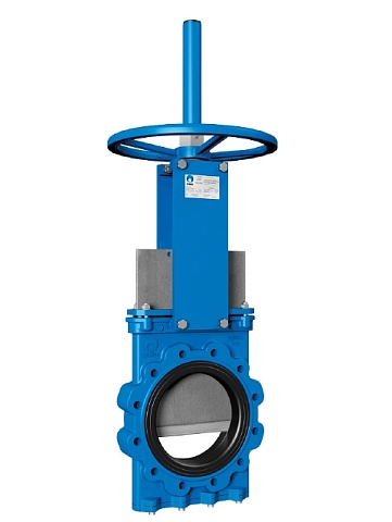 Задвижка шиберная для абразивных пульп